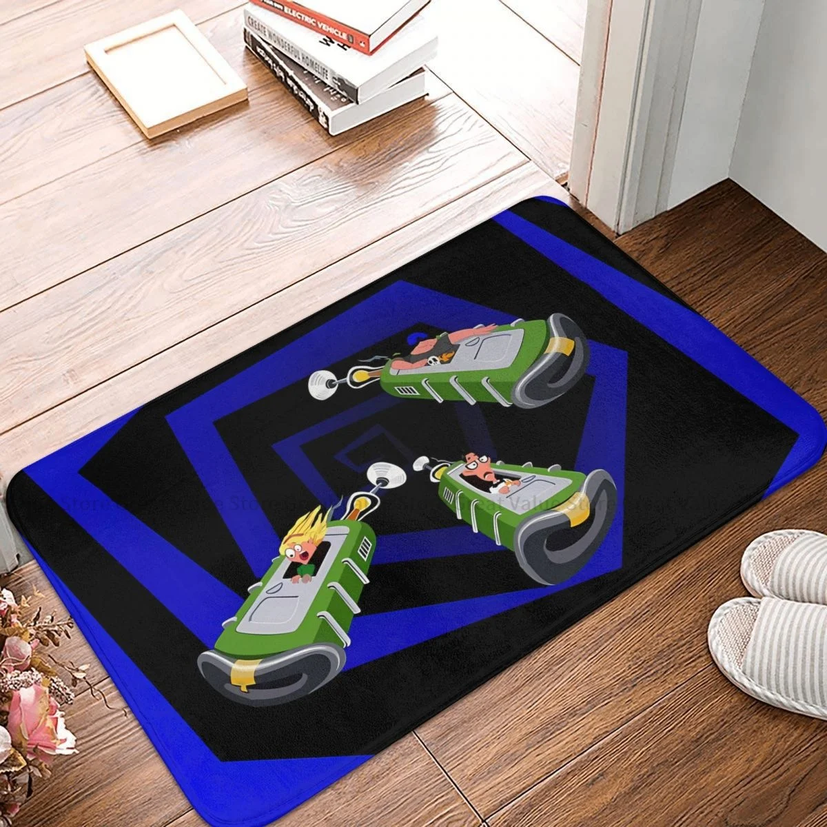 Day Of The Tentacle Game Camera Da Letto Mat Time Machine Zerbino Cucina Tappeto Porta D'Ingresso Tappeto Decorazione Della Casa