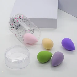 Mini Makeup Sponge Blender Set - 5-Piece Beauty Tool Kit (Pink)