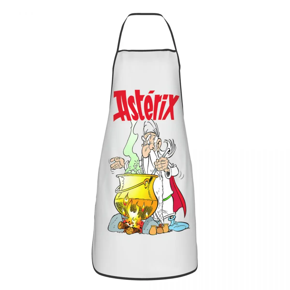 Asterix Panoramix Getafix Grembiule Donna Uomo Bavaglino Unisex Cooking Magic Poision Cooking Kitchen Tablier Cuisine Chef Baking