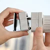 3 Pcs Creative window balcony hanging drying rack stainless steel 8 hanging holes drying rack small portable travel drying rod 4