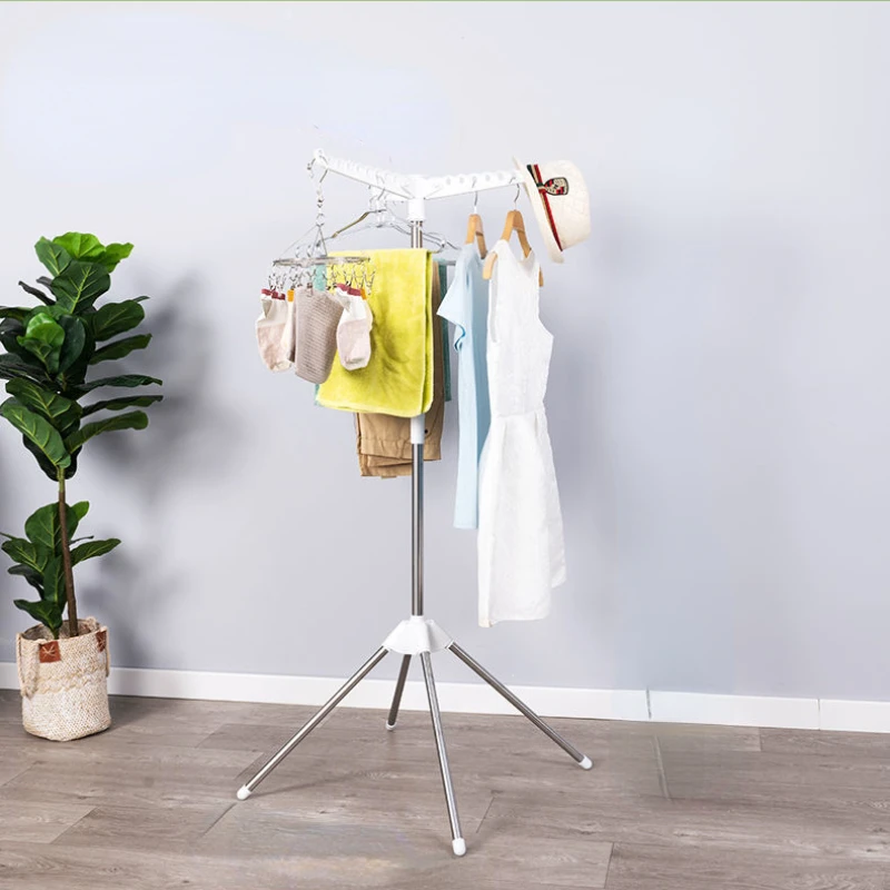 Basics Clothes Drying Rack Laundry Foldable Clothes Drying Stand