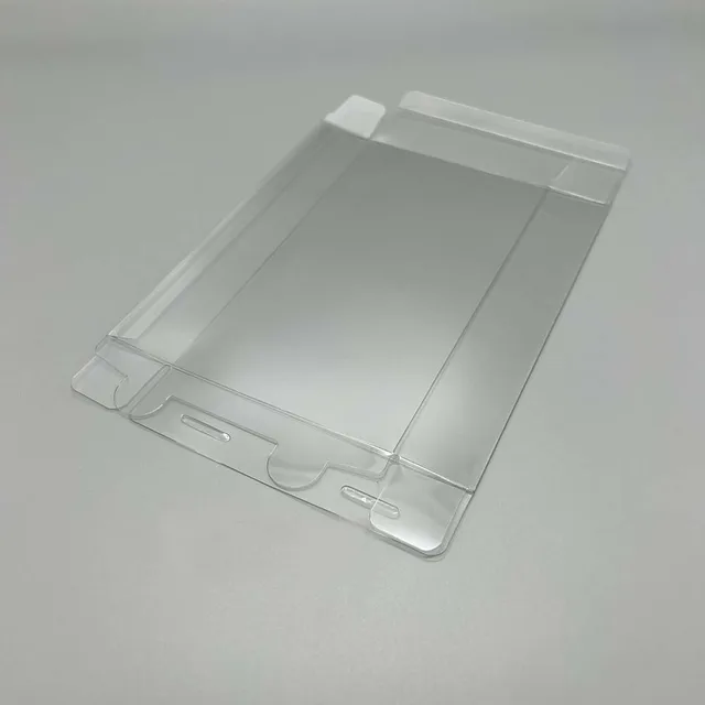 Ps2用の透明ケース,限定版ゲームディスプレイ用のダブルディスクに 