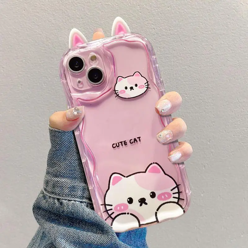 thumbnail image 1 of Funda para Xiaomi Redmi Note 12 4G 9 8 11 10 12 13 Pro Plus 12S Redmi 13C 12C 9C 10C 9A 9 10 A1 A2 Plus Shell 3D Frog Eyes, 1 of 5