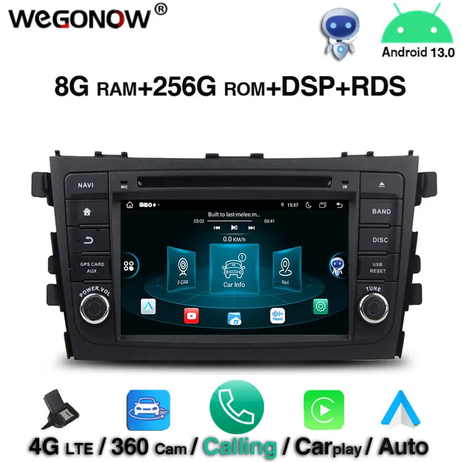 

360 DSP Android13.0 8GB+256G Car DVD Player GPS navi Map RDS Radio wifi Bluetooth 5.0 For SUZUKI ALTO CELERIO CULTUS 2015 2016