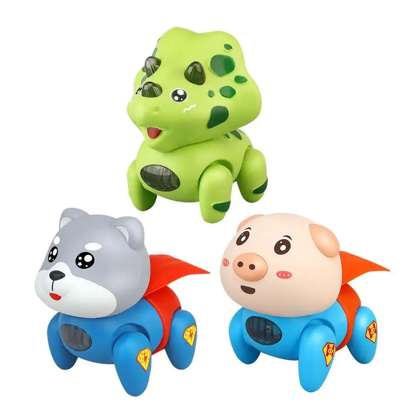 Crawling Toys Fun Moving Toy Walking Animal Electric Kids Crawling Toy Soft Lighting Delicate Crawling Animal Toy For Kids Early