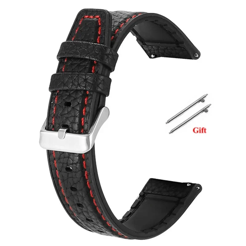 Premium Leather Watch Band - Quick Release, Waterproof
