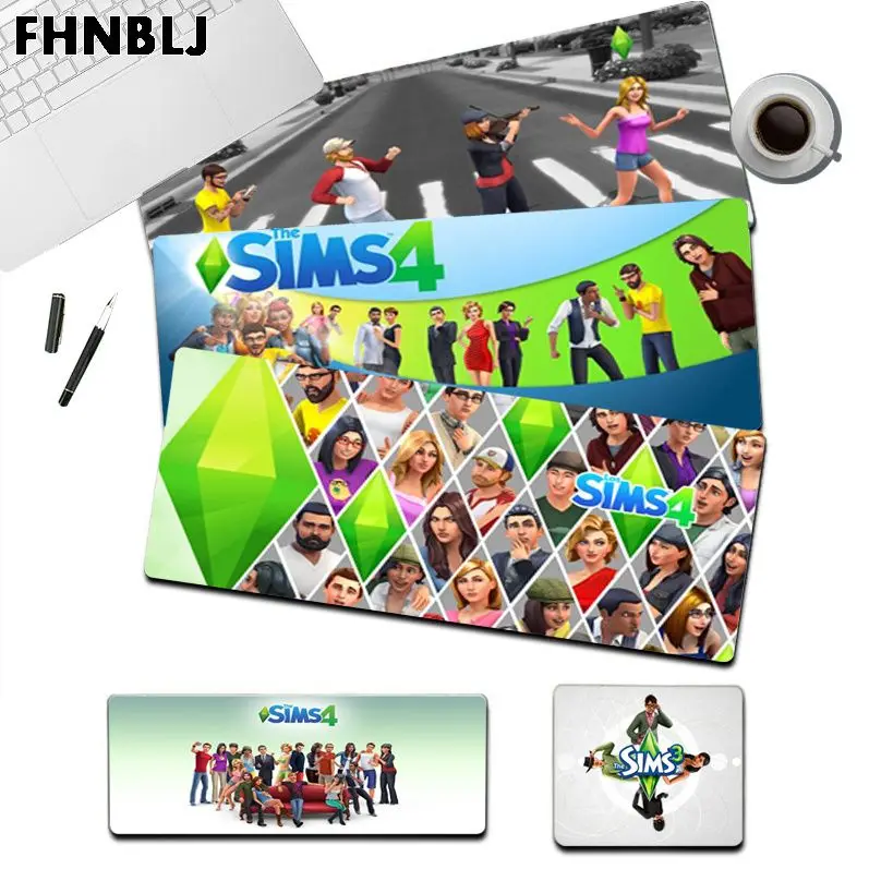 The Sims 4 Pc Antiscivolo Unico Desktop Pad Game Mousepad Size Per Game Keyboard Pad Per Gamer