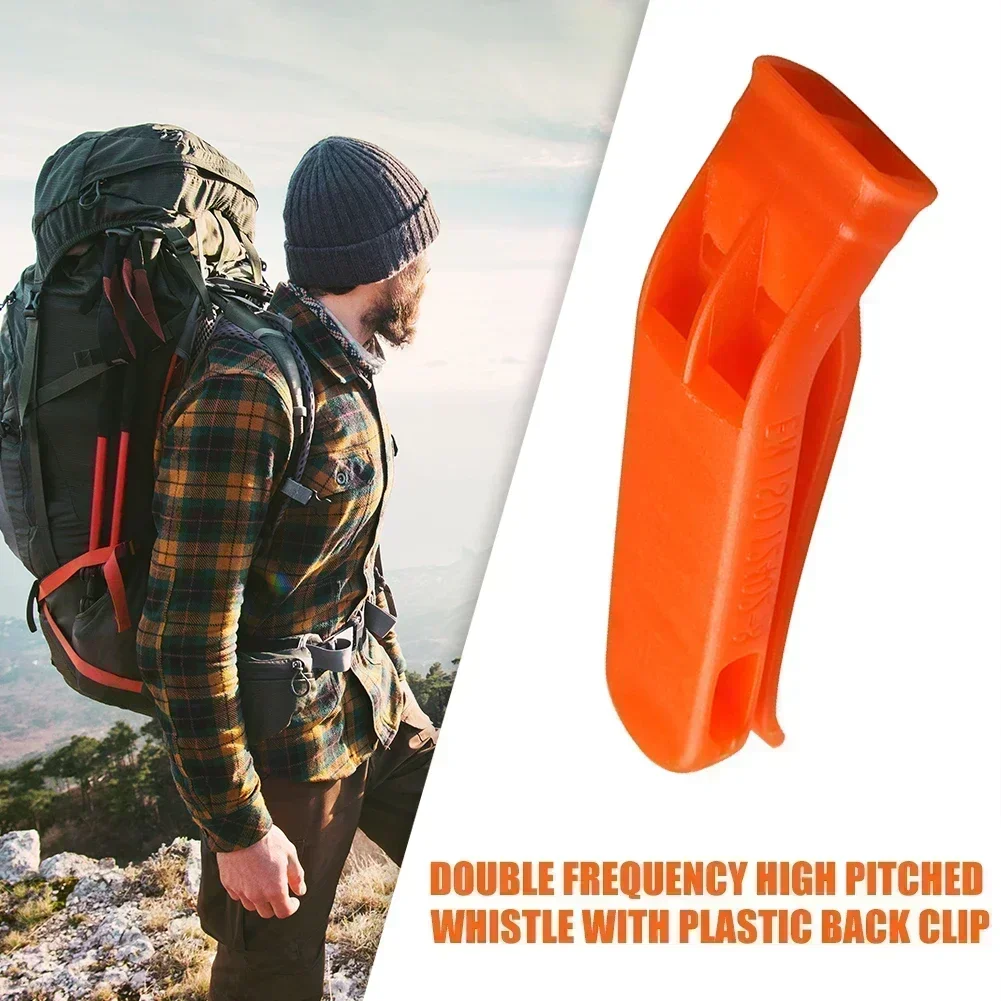 Equipment kit Multifunction Emergency Outdoor Camp Hiking Survival Whistle Sports Match Dual Band survival whistle,sport whistle,sports whistle,soccer whistle,horror scream whistle,wooden train whistle toy