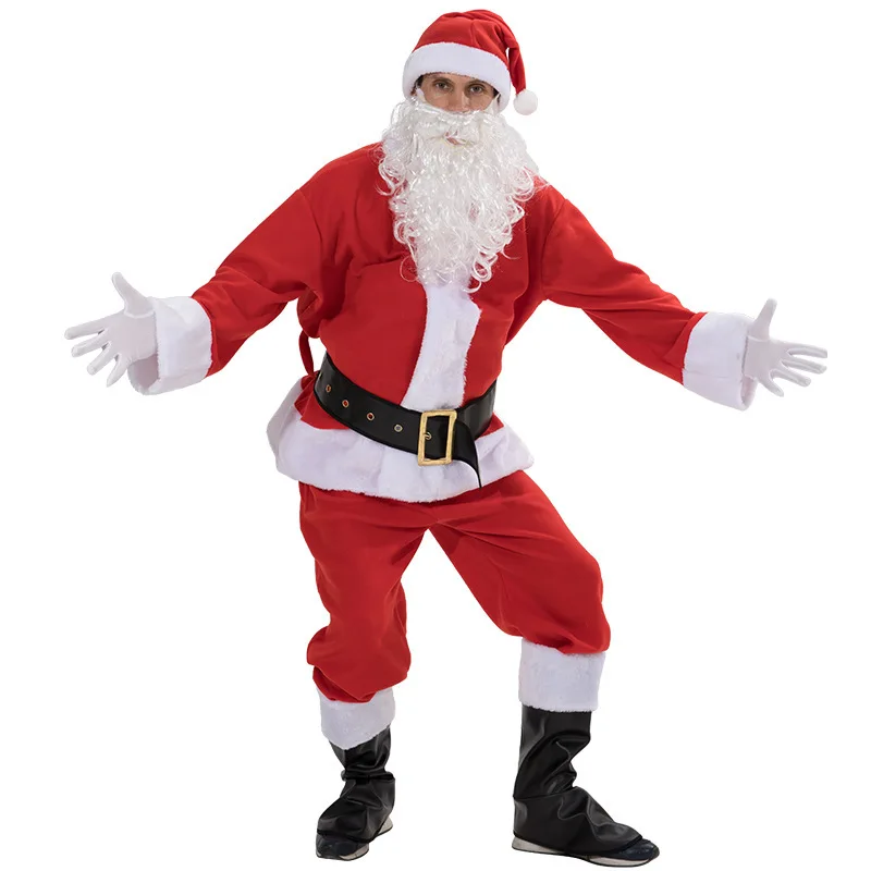 

Santa Claus Seven Piece Set Atmosphere Stage Drama Performance Party Blow Up Inflatable Carnival Costume Anime Final Fantasy
