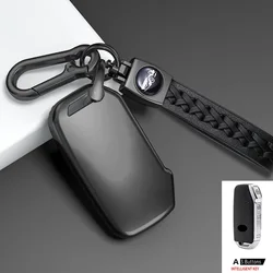 Premium Key Fob Protector with Keychain Lanyard (3Button Grey set 2)
