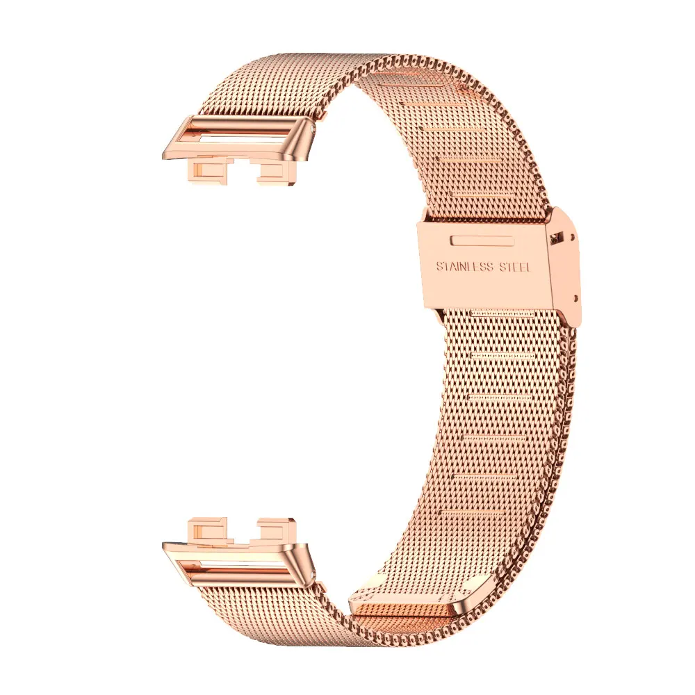 Premium Metal Wristband Bracelet - Smartwatch Strap Replacement Accessory