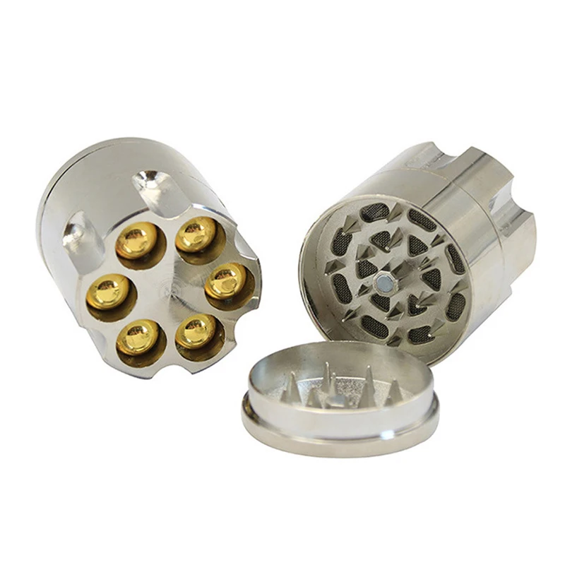 

42mm Bullet Shape Grinder Herbal Herb Tobacco Crusher Mini Smoke Grinder Herb Tobacco Grinder Cute Cigar Tobacco Grinder Crusher