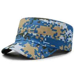 Camouflage Tactical Outdoor Sport Army Cap (Blue digital color)