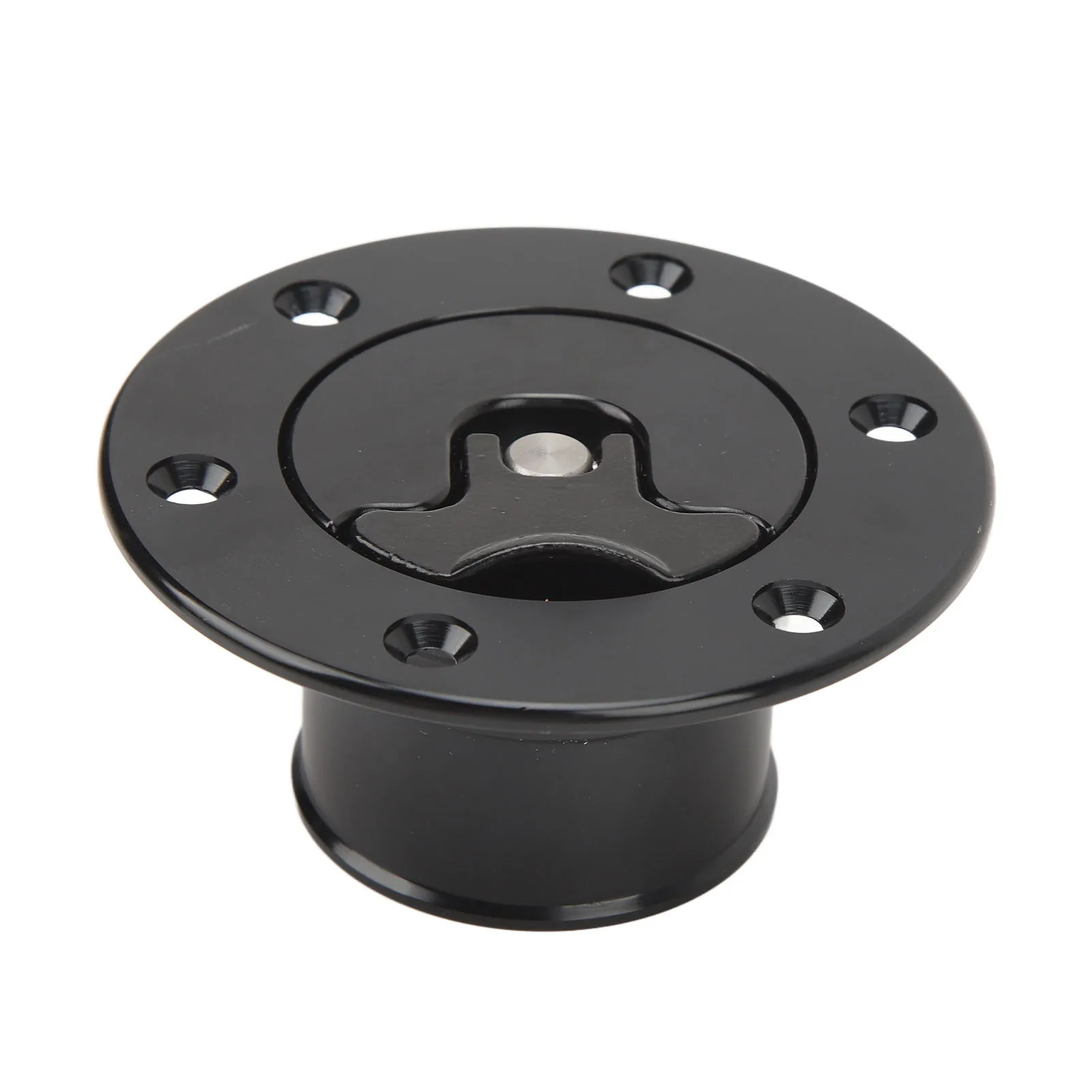 Fuel Cell Gas  Fuel Cell    Billet Aluminum 39mm ID Flush Mounting 6  Open Type Black  for Car 2
