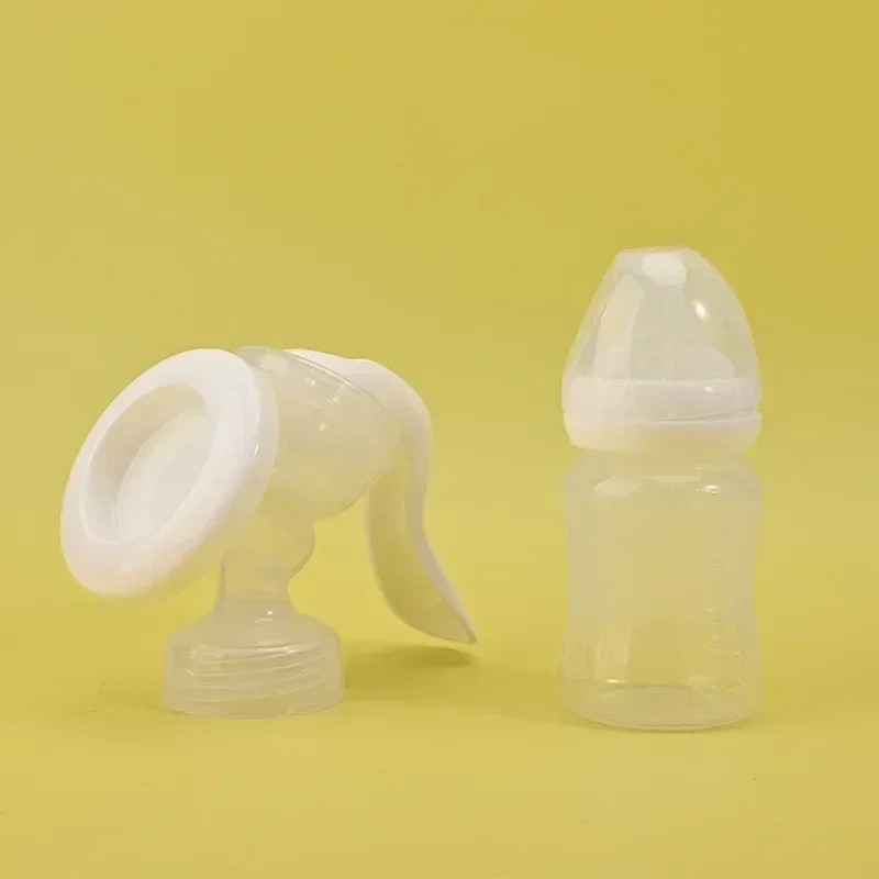 Portable Manual Breast Pump PP Heat-resistant Soft Fashion Breastfeeding Pump for Breast Feeding Baby Accessories