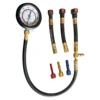 Fuel Pressure Tester Kit 0-100PSI 3-Size Adapters Fuel Pump Pressure Tester Multiple Connection Methods for Car Truck Motorcycle 6