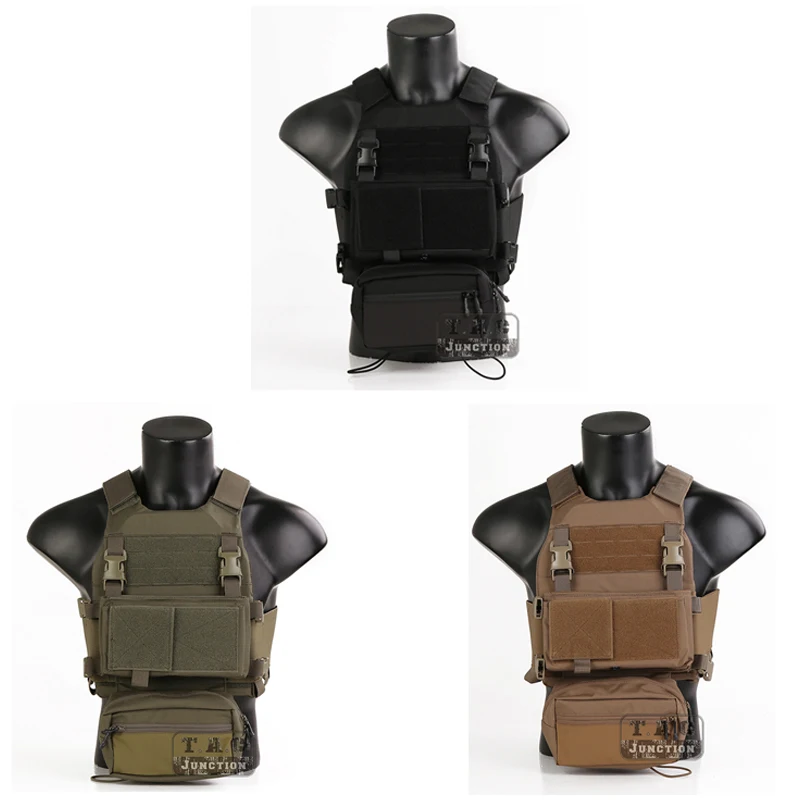 

Emersongear тактический жилет TMC силиконовая сумка для переноски тарелок Emerson эластичный камербанд Sack сумка Micro Fight жилет шасси