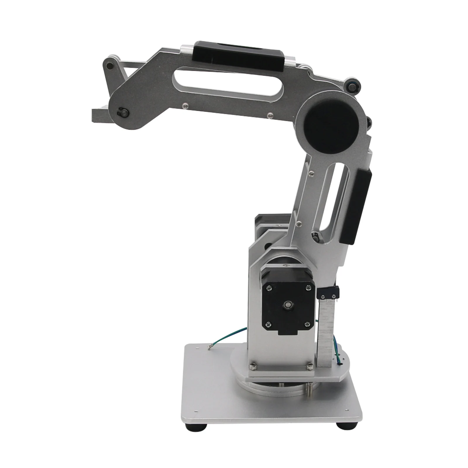 

Aluminum Alloy 6061 Silver 3pcs 42 Gear Motors +3-Axis Mechanical Robot Arm 3-DOF Robotic Arm