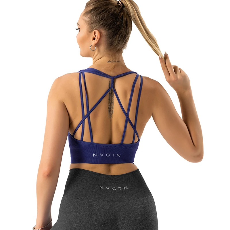 NVGTN Galaxy Ribbed Seamless Bra BH