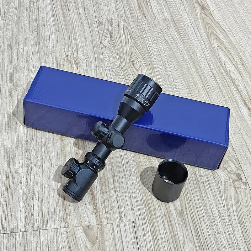 

Tactical Three-colour Illuminated Telescope Optical Scopes Shockproof Fog-Proof Telescope for Hunting