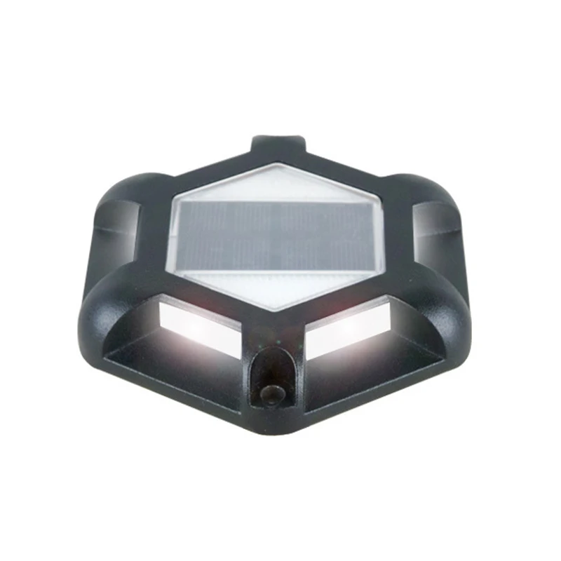 Intelligent Light Control Outdoor Villa Foot Solar Powered Road Stud Waterproof 1200mAh For Park Lawns