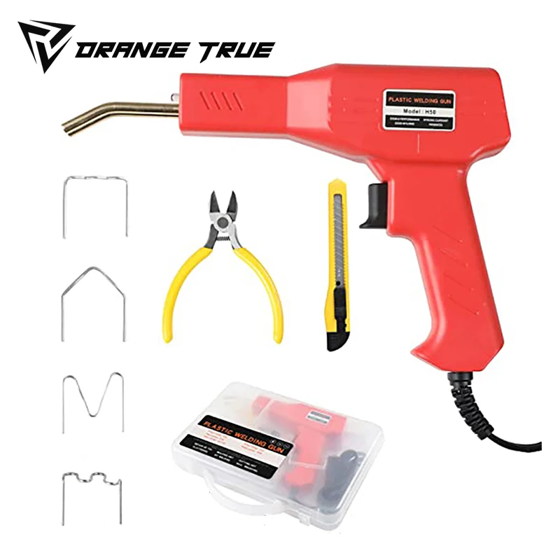 Hot Stapler Plastic Welding Machine Garage Repair Kit Pvc Plastic Repair Machine Manual Plastic