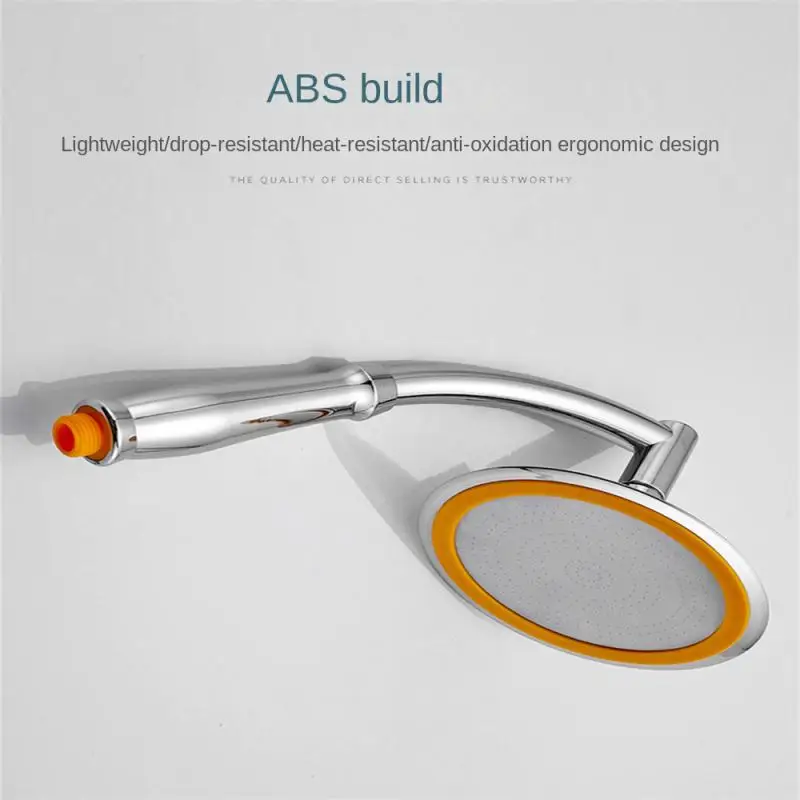 Inch High Pressure 360 Adjustable Large Round Big Rainfall Sprayer Bathroom Hand Held Shower Head Accessories Faucet Spa