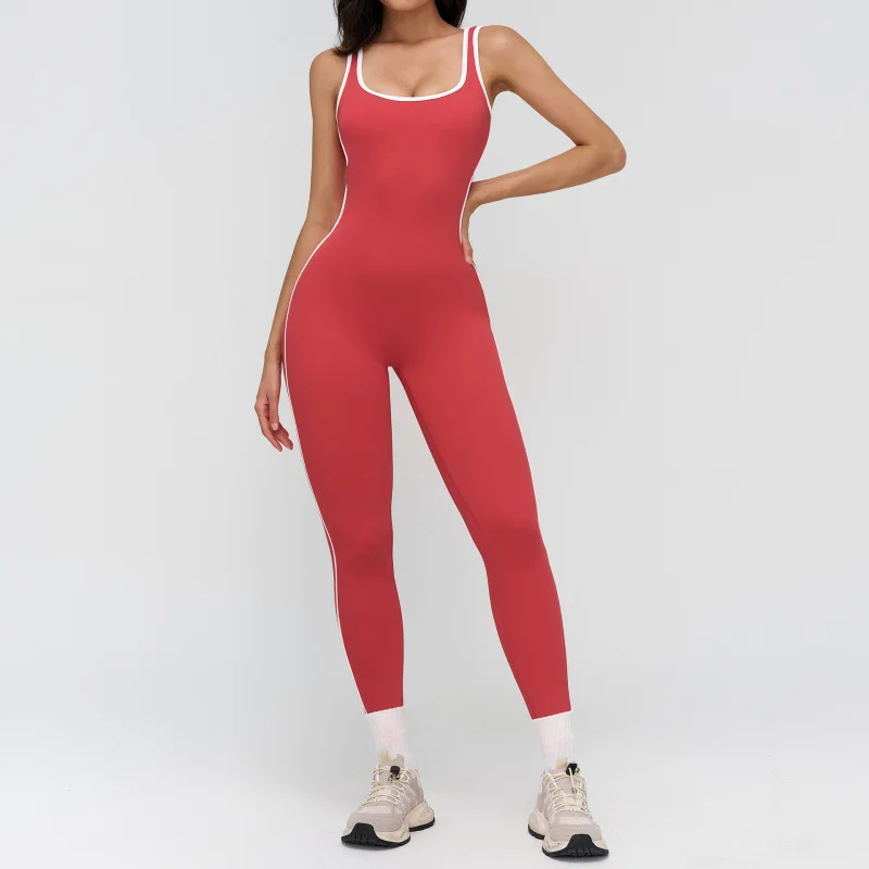 Women’s Color Block Yoga Bodysuit 5