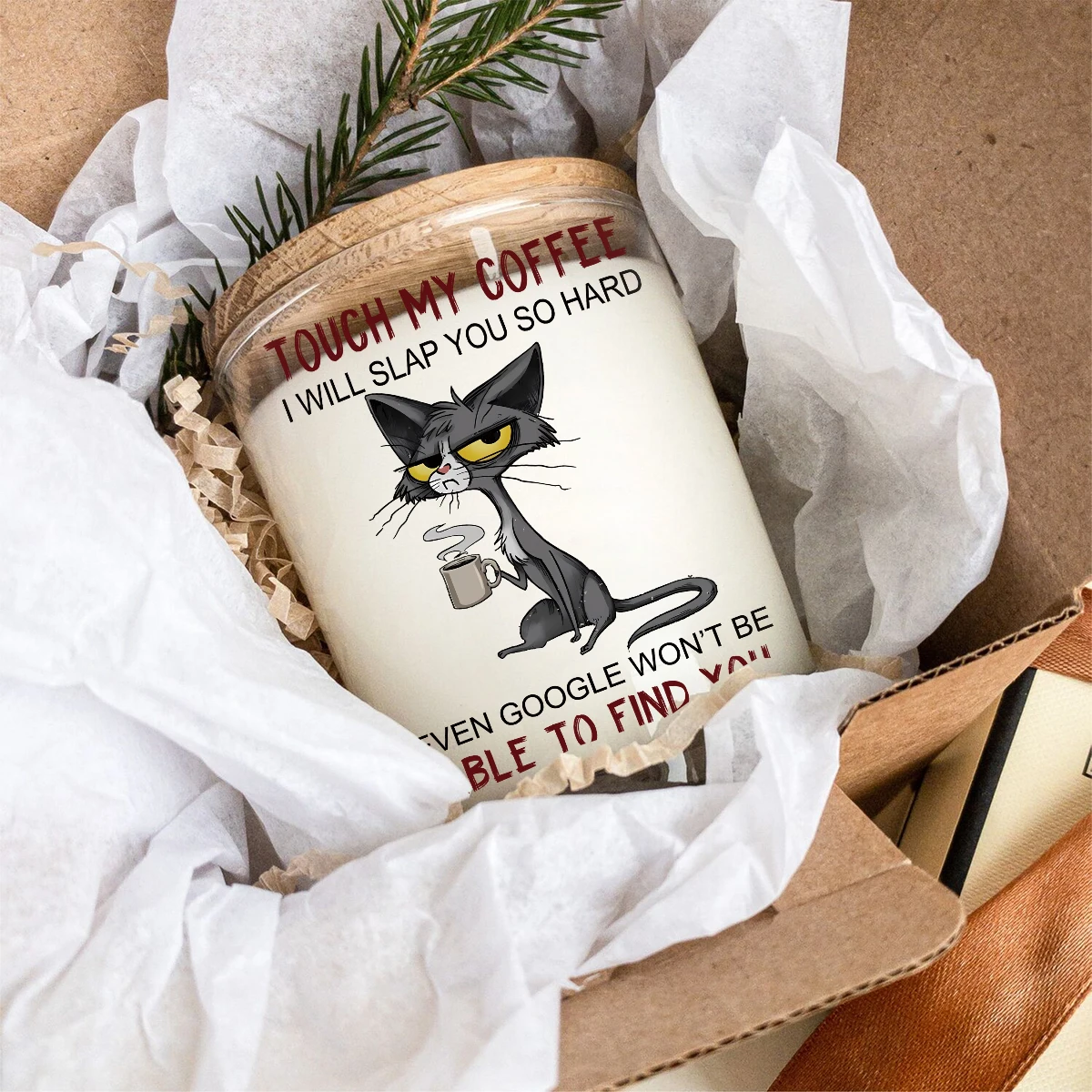 1PC Cat-Themed UV Transfer Sticker – DIY Waterproof Animal Pattern DTF Sticker for Glas... - SKU TUTS1937 - UGI Packaging