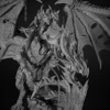 Unchained dragon Miniatures 50mm Tabletop Games Model Unpainted Miniatures For Tabletop Games And Role-playing Room Decorations 6