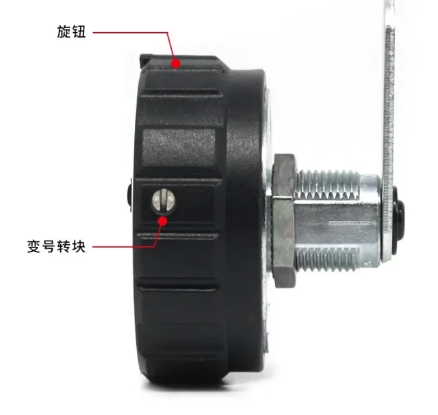 Combination Cabinet Cam Lock 4 Digital Round Padlock with Key Drawer Door Gym School Locker with Key Reset Security Code Lock 5