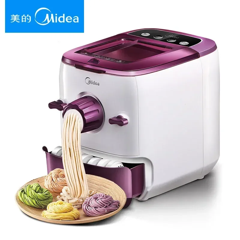 Carbon Steel Electric Noodle Maker Household Smart Mini Noodle Pasta Making Machine Comes Out Automatically Pasta Roller