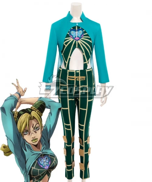 

Полноразмерный костюм Stone Ocean Jolyne Cujoh, костюм для Хэллоуина и вечевечерние НКИ для взрослых, Рождественский костюм для мужчин и женщин, костюм для косплея, костюм E001