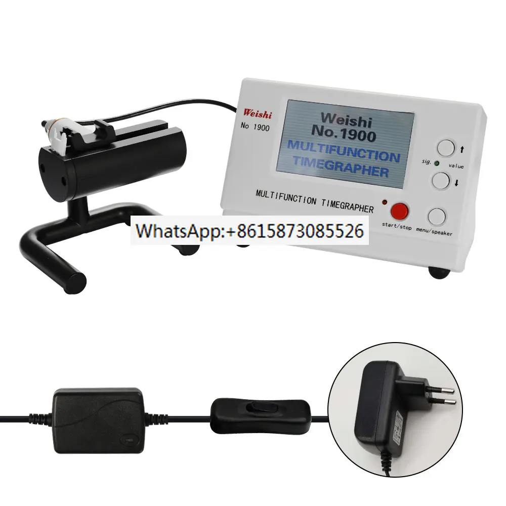 

WeiShi No.1000/No.1900 Timegrapher Watch Testing Tool Watch Tester for Repairers Hobbyists Watch Test Repairing Tool Timing Test