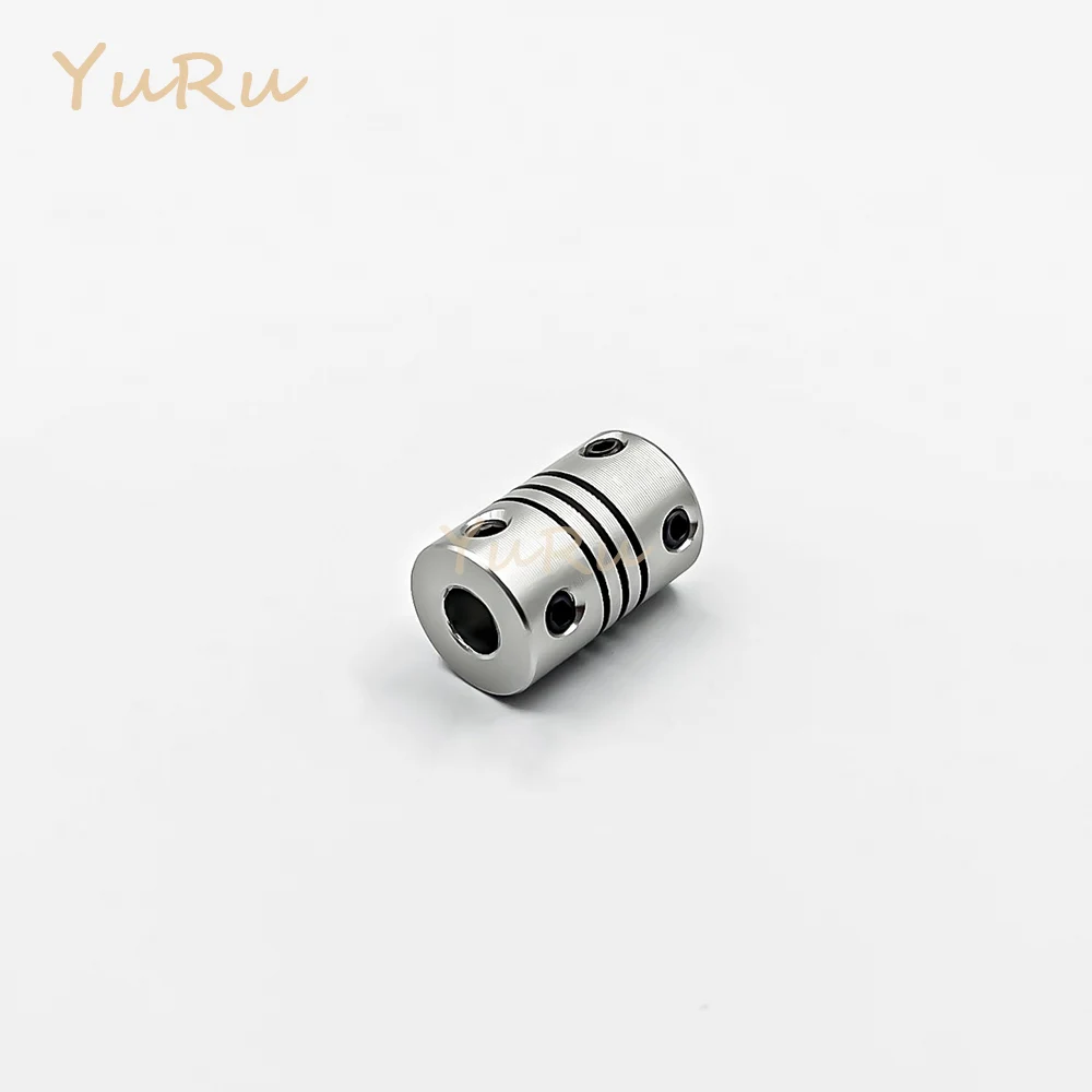 1PCS D12L18 Winding Top Wire Elastic Coupling Aluminum Alloy Bore 2/3/3.17/4/5/6/mm Shaft CNC D12 L18 Jaw Shaft Motor Coupling