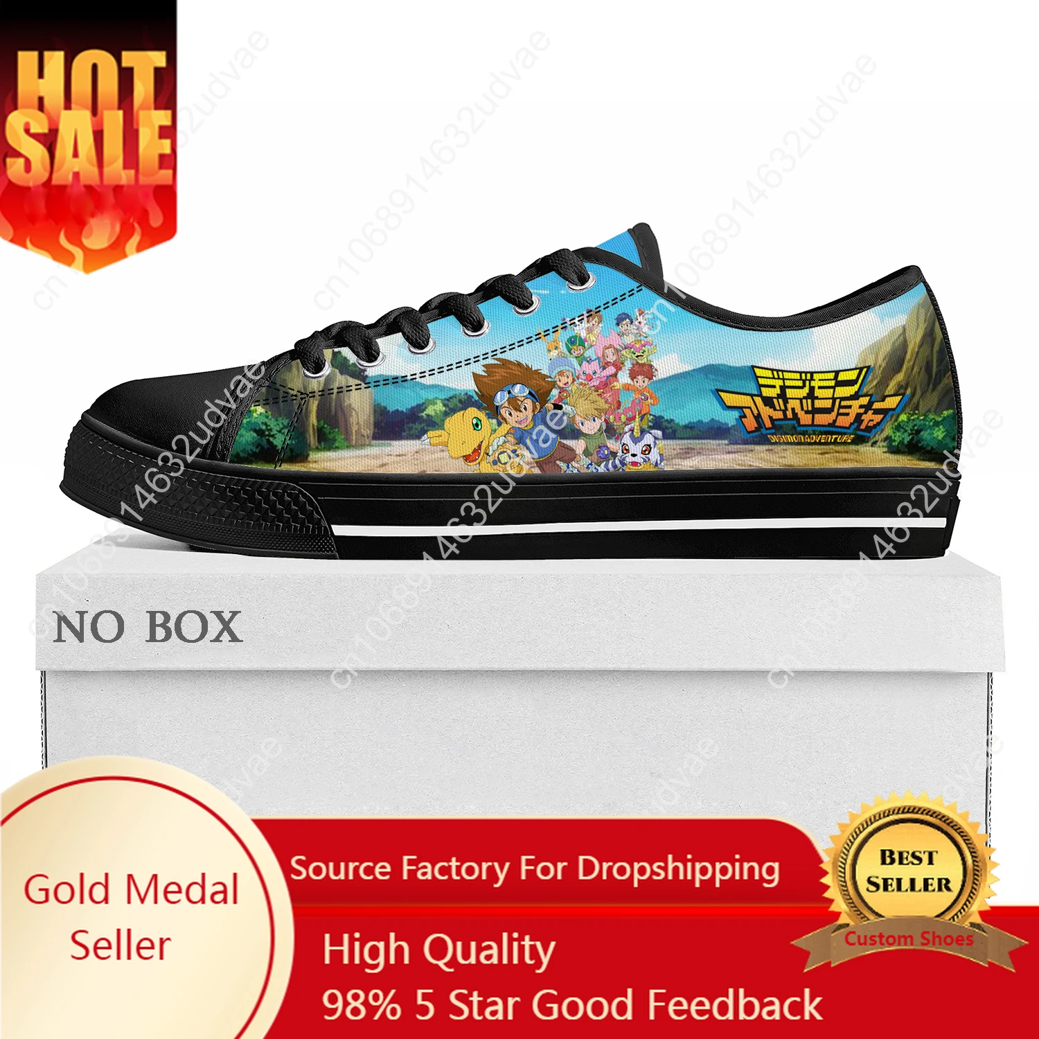 

Comics Digimon Adventure Anime Low Top Sneakers Mens Womens Teenager High Quality Canvas Sneaker Couple Shoes Custom Casual Shoe