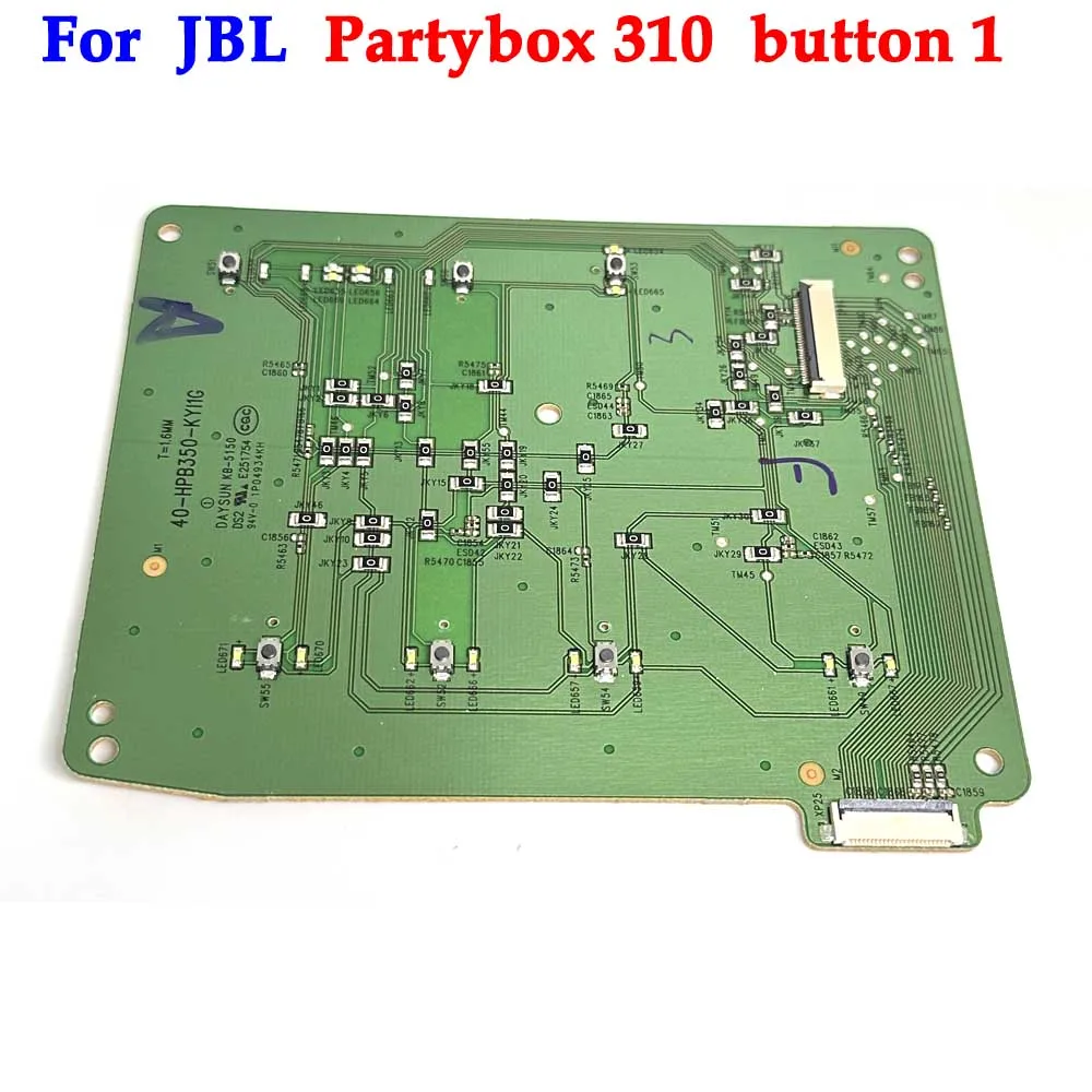 jbl partybox 310 conector da placa mae original novo interruptor 1 botao 2 botoes