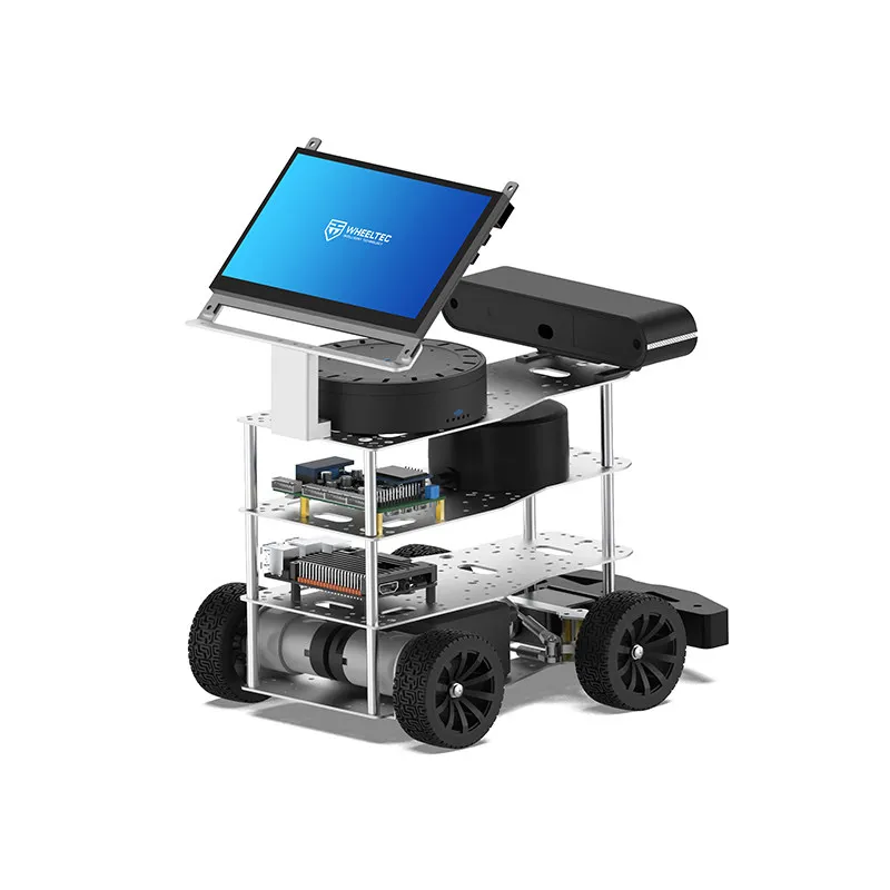 AI 다중 모드 대형 모델 상호작용을 지원하는 WHEELTEC R550 ROS2 AI 대형 모델 교육용 로봇