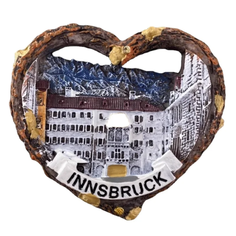 Austria Innsbruck Fridge Magnets Vienna Salzburg Zillertal Travelling Souvenirs Christmas Gifts Message Board Magnetic Stickers