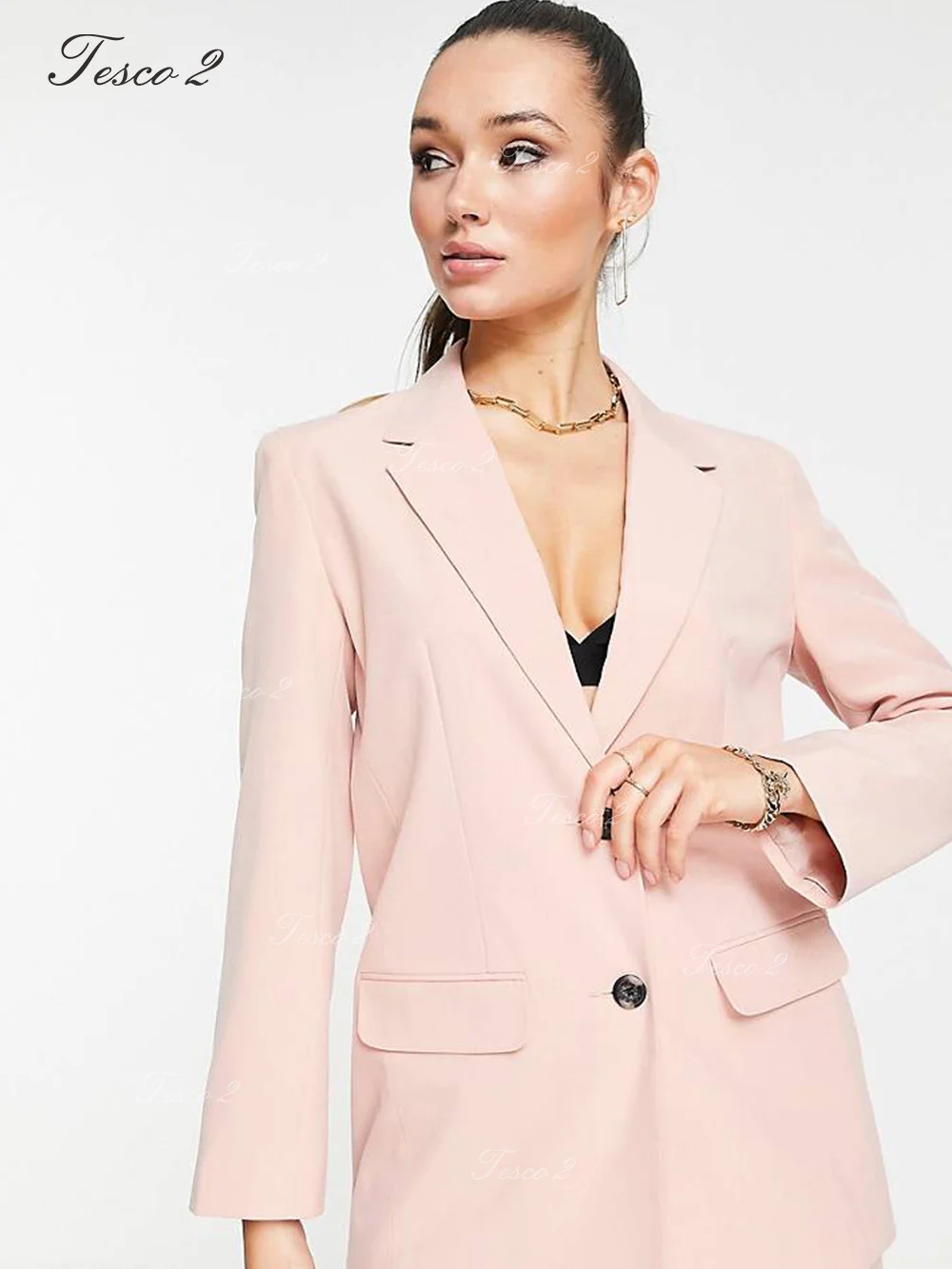 New Women's Suit Slim Fit Long Pants Office Lady Suit For Women Formal Dating And Work Versatile Suit For Spring Autumn