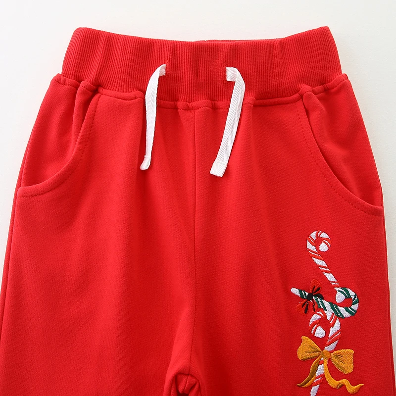 1Pcs Autumn Cartoon Dinosaurs Vehicles Trousers Children'Clothing Cotton Baby Boys Kids Clothes Christmas Sweatpants Pants