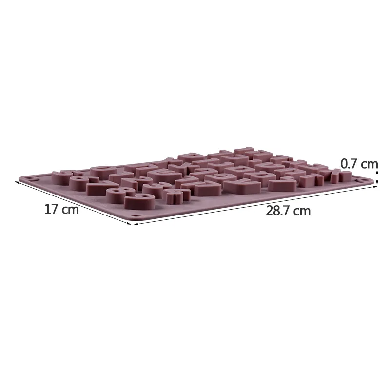 Hebrew Alphabet Silicon Mold Letter Number Cookie Molds DIY Printing Embossing Molds Biscuit Cake Baking Tool Accessories baking mold cookie mould cookie printing mold