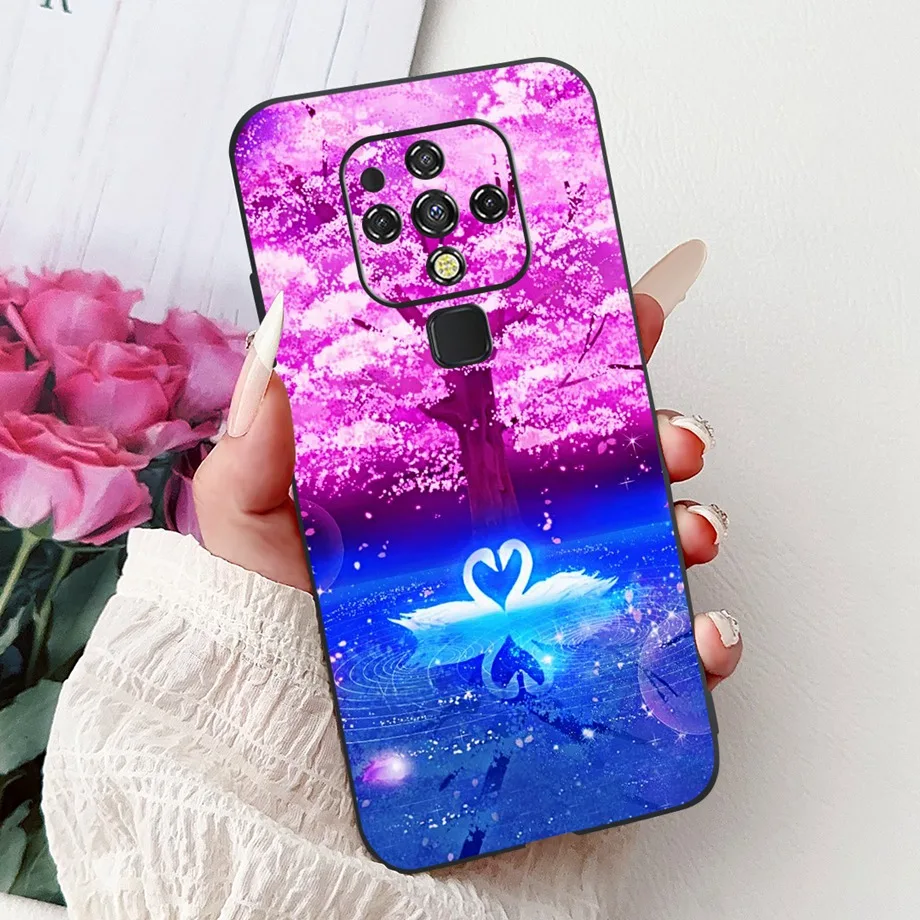 Luxury Painted Soft Silicone Phone Case Cover