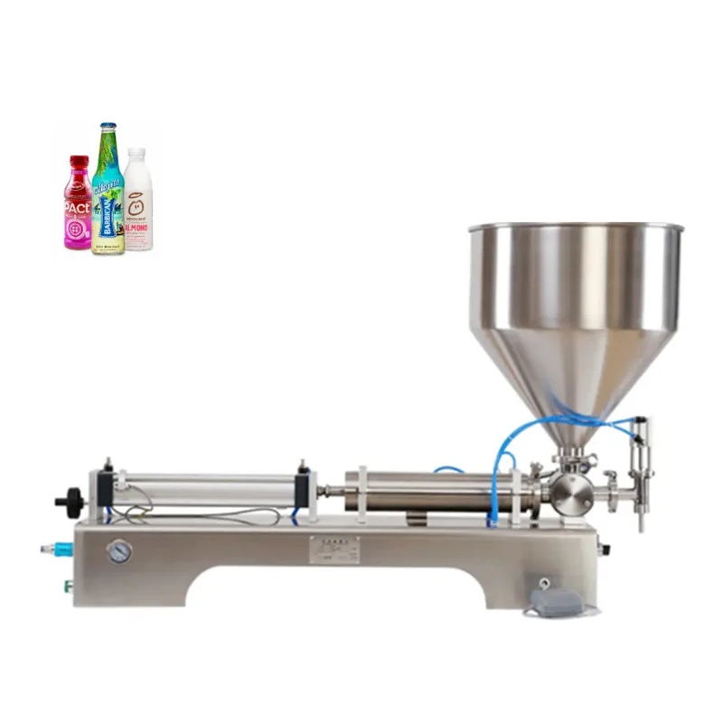 

Double Nozzle Cnc Pump Filling Machine Thick Cream Sauce Liquid Sauce Pneumatic Filling Machine