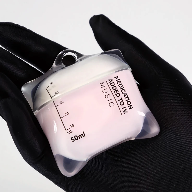 Creative IV Bag AirPods Case 3D Shockproof Soft Cover for 1/2/3