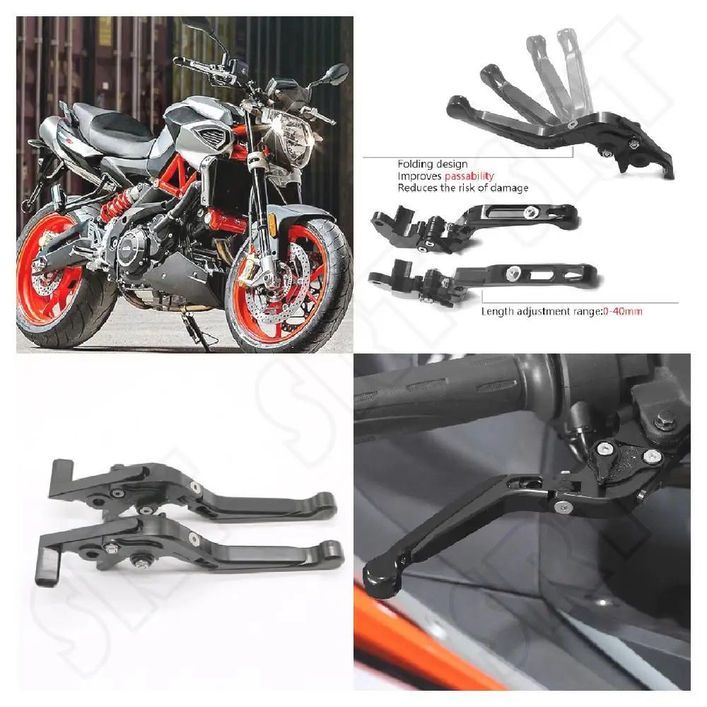 

Fits for Aprilia SHIVER 900 750 GT ABS Shiver900 2007-2020 Motorcycle Folding Adjustable Extendable Brake And Clutch Levers Kits