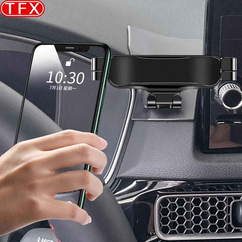 For Honda Civic 11st Gen Car Styling Mobile Phone Holder Air Vent Mount Gravity Bracket Stand Auto Modified Accessories