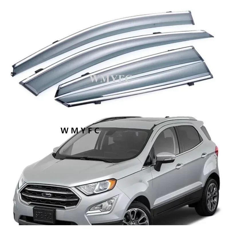

Дефлектор бокового окна автомобиля для Ford Ecosport 2013 2015 2016 2017 Weathershileds солнцезащитные дождевики аксессуары Стайлинг