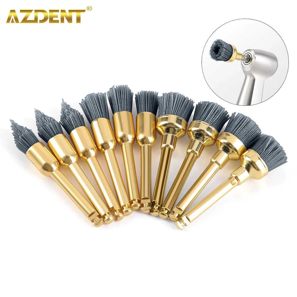 AZDENT Dental Polishing Kits – Rubber Disks In Coarse, Medium & Fine Grit For Lab & Clinic