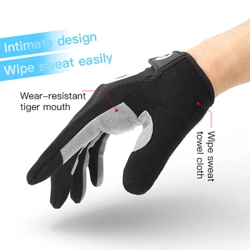 MTB Bike Sports Cycling Gloves Full Finger Men Women Running Fitness Gym Spring Summer Riding Motorcycle Hiking Gloves 2
